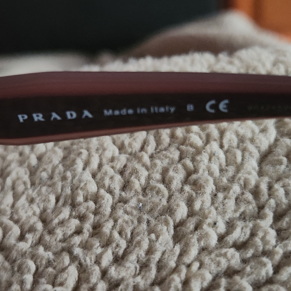 PRADA frames burgundy - Picture 5 of 7